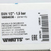 ����������������� ������ ��� ������ ��������� Watts SVH 15 -1/2 1.5 ���