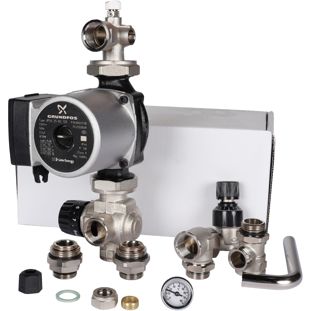 �������-������������ ���� STOUT SDG-0120 � ���������������� �������� � ��������, Grundfos UPSO 25-65 130