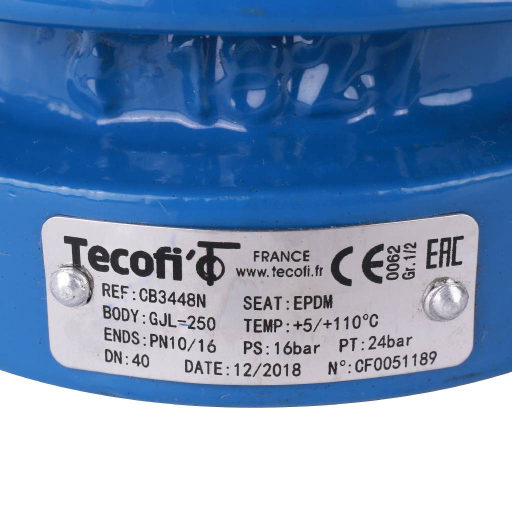 �������� ������ �������������� Tecofi CB3448N-EP0040 �� ������ ��40 ��16 ����� ��/��� T=110