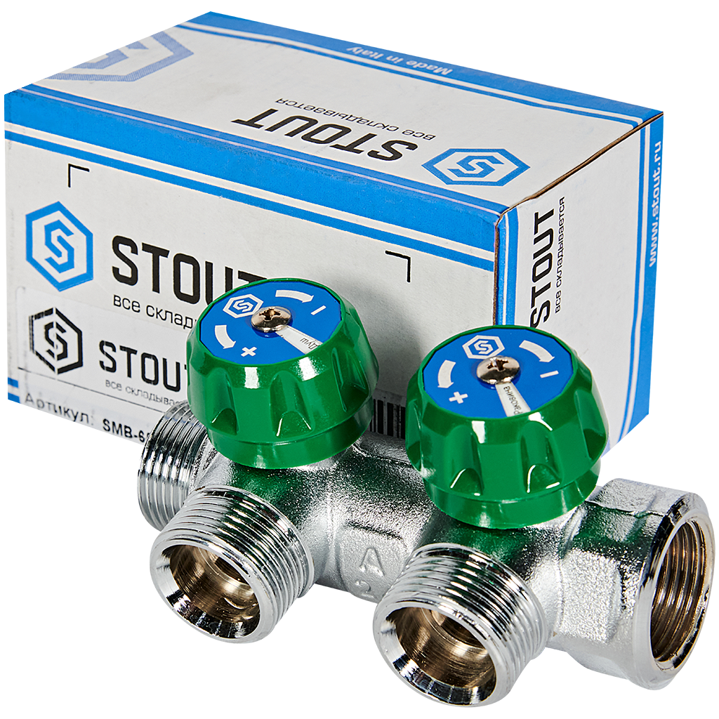 ��������� ������������ STOUT 3/4, 2 ������ 3/4 ��