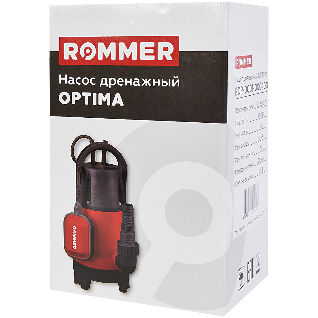 ����� ��������� ROMMER OPTIMA, ������ 10�, 400 ��, �������������