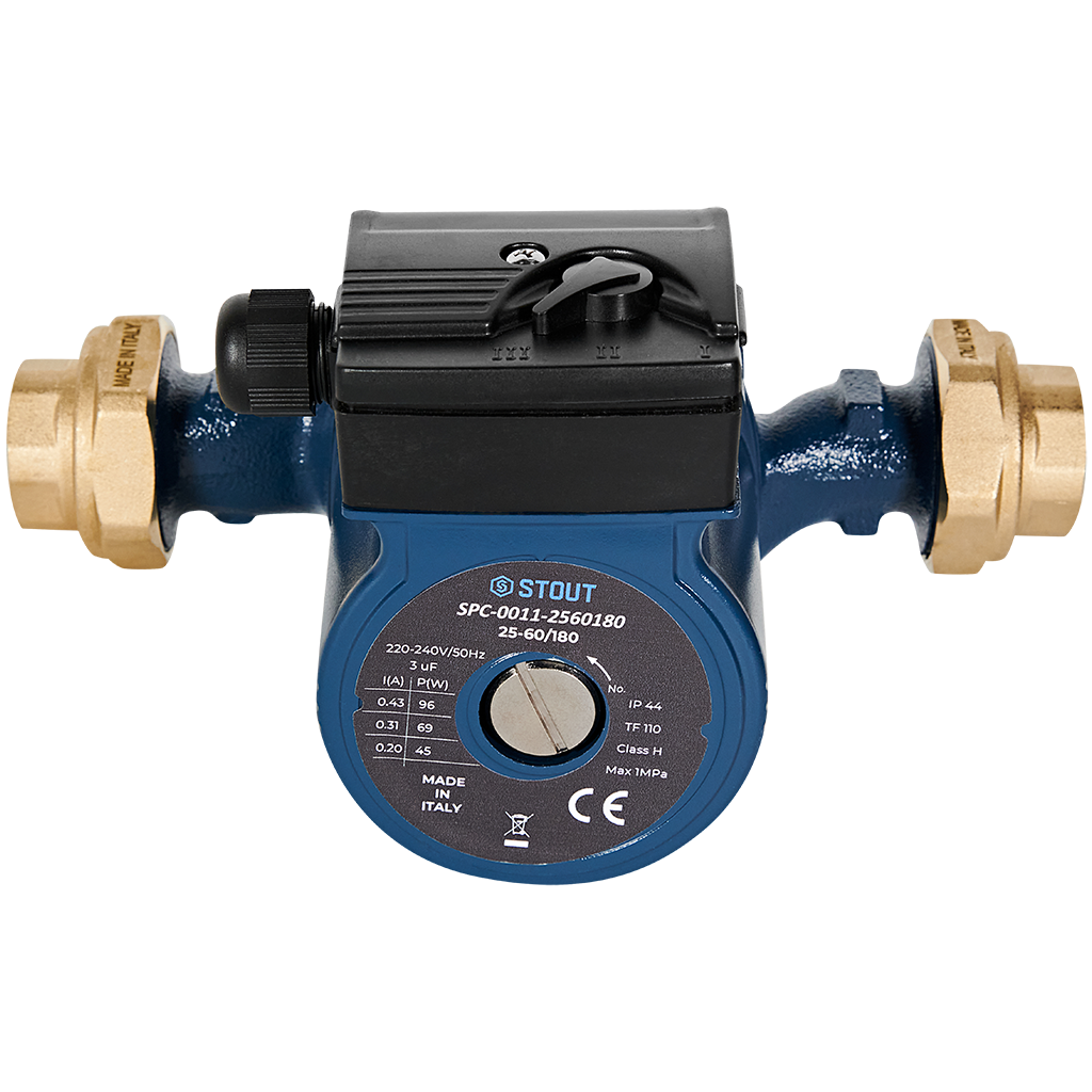 SPC-0011-2560180 STOUT �������������� ����� 25-60/180 220/240V 50Hz � ��������� ������� G 1 1/2 x Rp 1