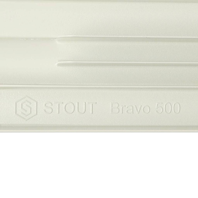 �������� ����������� STOUT Bravo 500 6 ������ ������� ����������� RAL9010